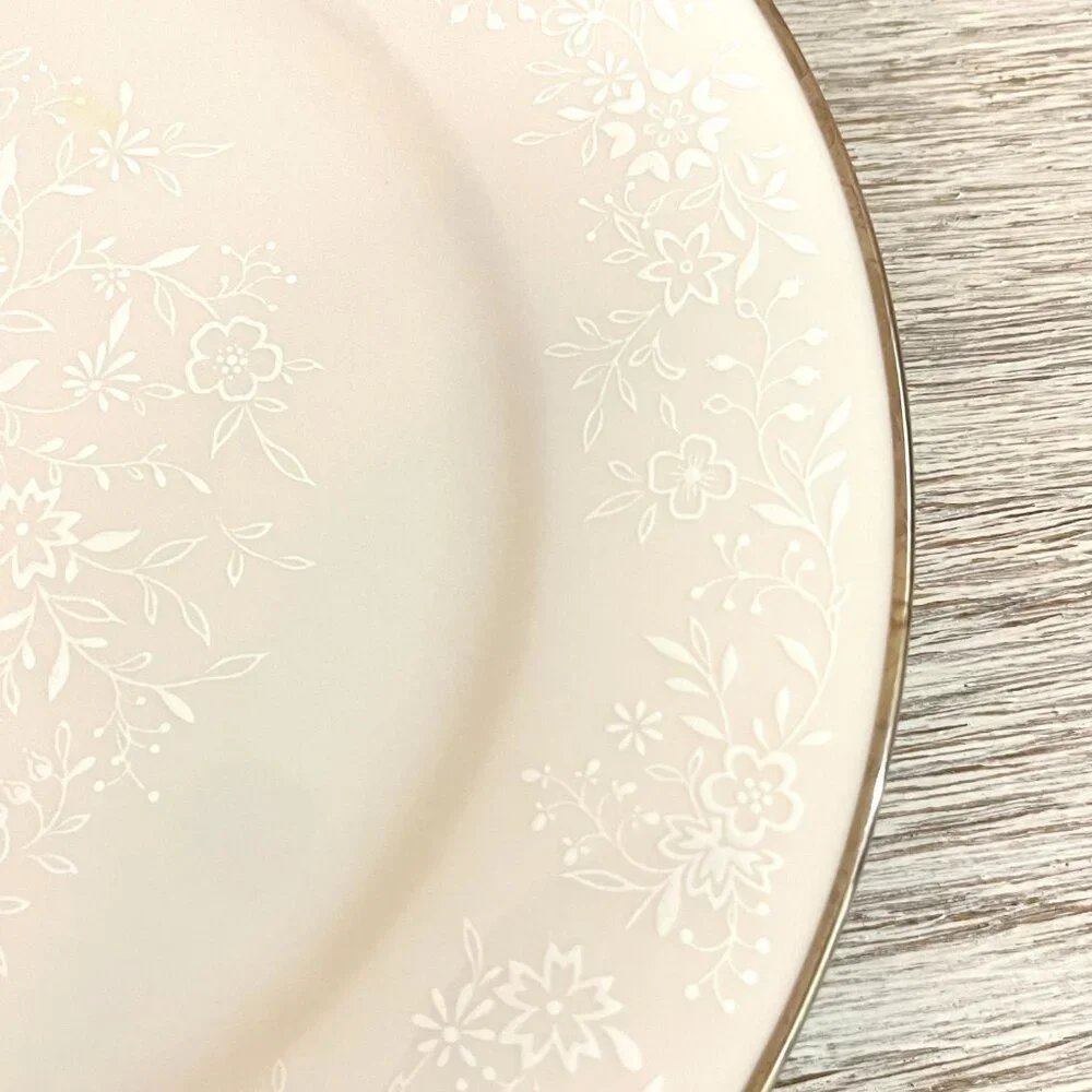 Noritake Ivory China 7192 Affection Salad Plate 8.25